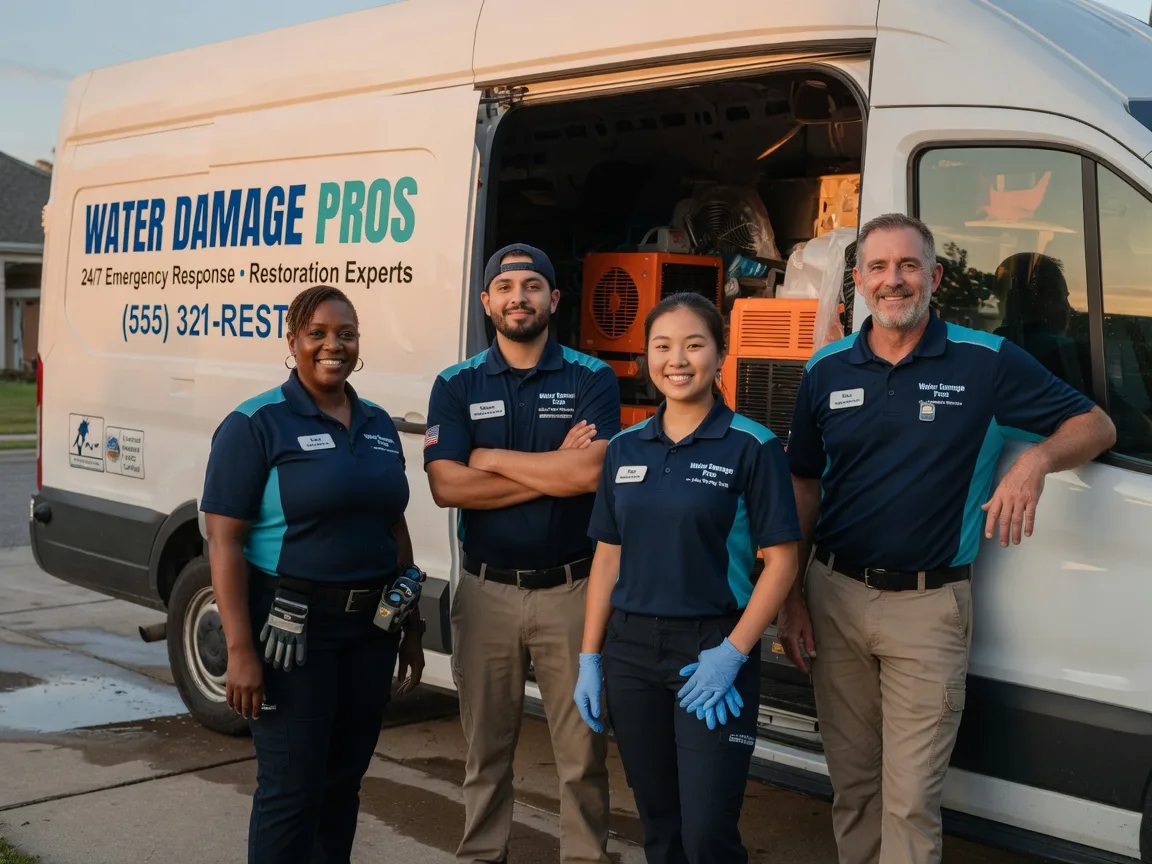 Water Damage Restoration company in Manvel, ND
