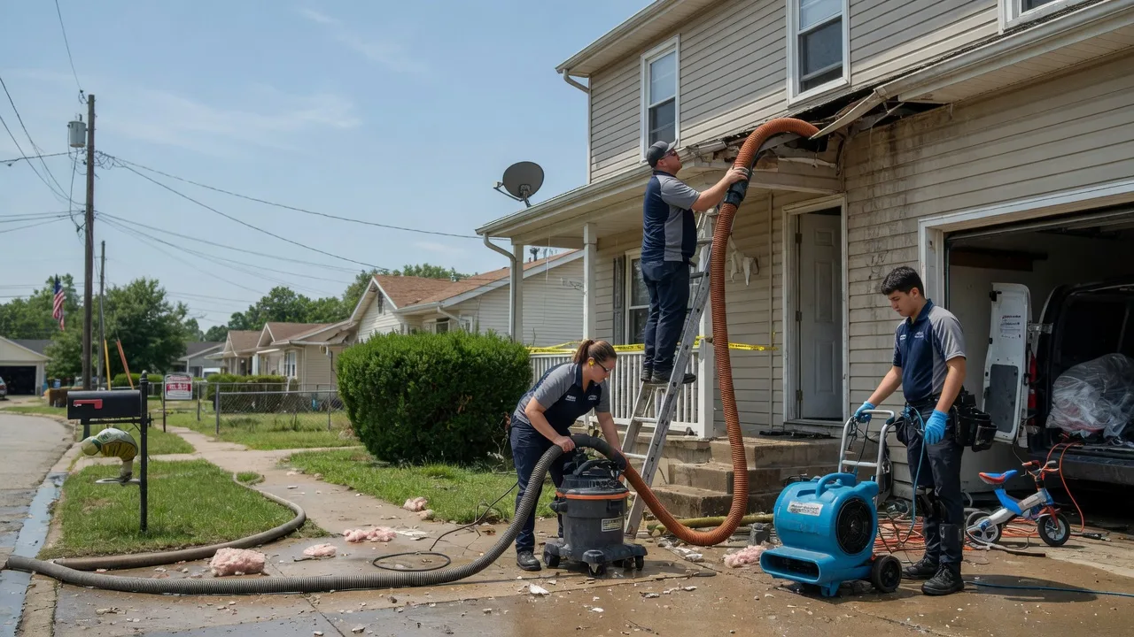 Water Damage Restoration in Manvel, ND near me